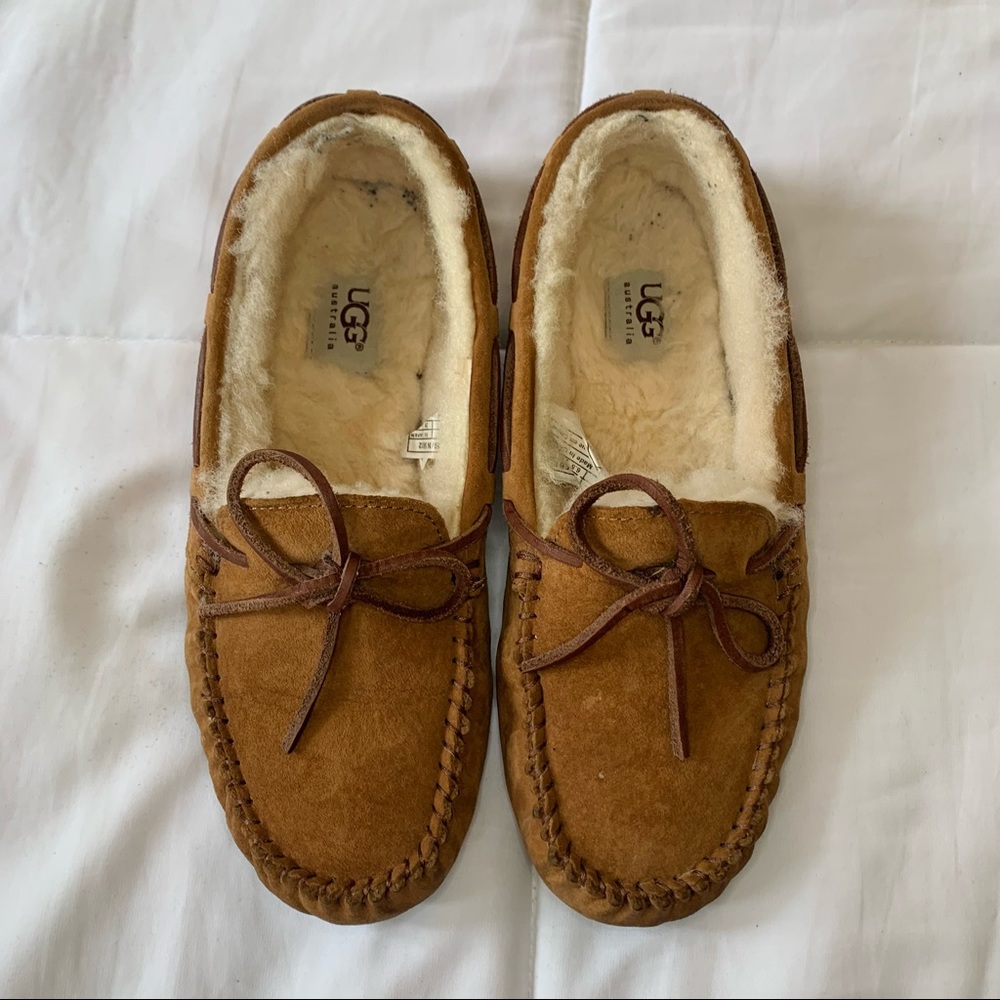 Uggs Brown Comfy Loafers Size 8